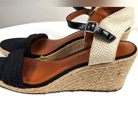 Lucky Brand Katereena Wedge Espadrilles Strap Sandal Size 9M/39 - Picture 5 of 12